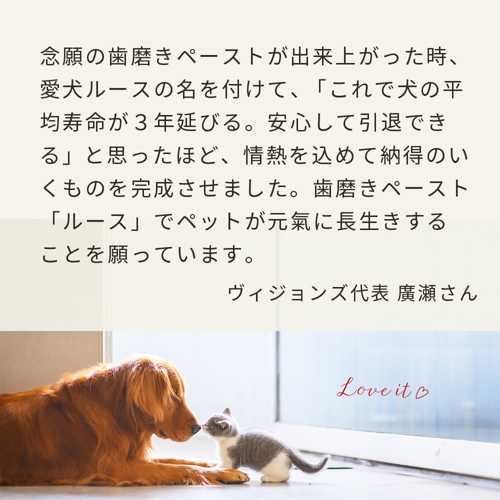 ヴィジョンズ,動物,犬用,,天然由来,歯磨き粉.,身体に優しい,犬用